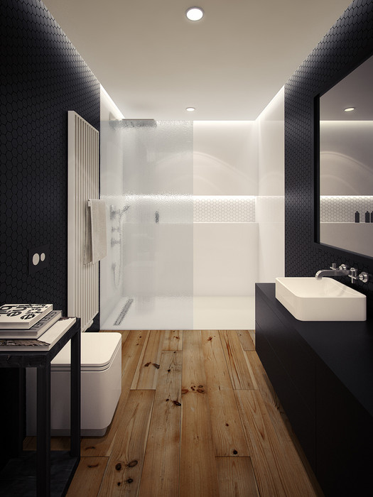 ofdesign projekt wnętrz loft 09 łazienka