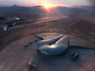 prywatne lotnisko; źródło: fosterandpartners.com