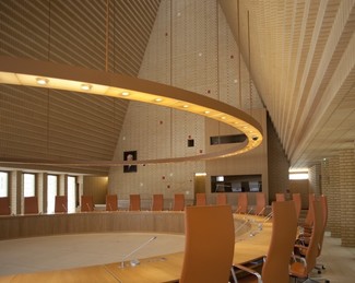 I miesjce w konkursie Brick Award 2010 - Budynek Forum Krajowego i Parlamentu Krajowego Księstwa Liechtenstein, Liechtenstein – Architekt: Hansjörg Göritz Architekturstudio