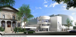 Rozbudowa 125-letniego Crocker Art  Museum, autor projektu: Gwathmey Siegel & Associates Architects