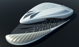 Pawilon Chanel, źródło: www.zaha-hadid.com