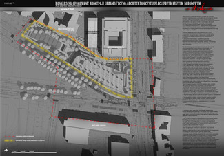 Konkurs na opracowanie koncepcji architektoniczno-urbanistycznej plcu przed Muzeum Narodowym w Krako