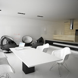 apartament monochrome