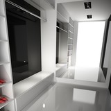 apartament monochrome