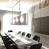 architektura wnętrz nowoczesnej jadalni