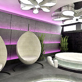 projekt wnętrza domowego spa