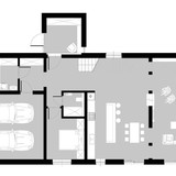 Rzut domu - parter