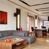 widok na salon