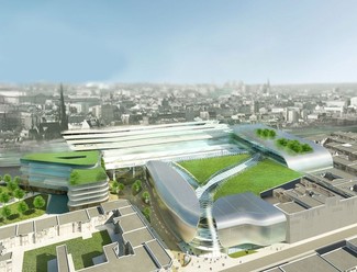 Dworzec Katowice, wizualizacja