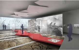 II miejsce  w konkursie na stałą ekspozycję Muzeum II Wojny Światowej - HSD/Haley Sharpe Design z Wielkiej Brytanii. 