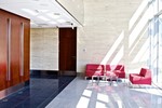 Strefa odpoczynku – wejście główne w budynku Katowice Business Point, zdj.: Ghelamco