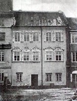 LUBLIN DOM SOBIESKICH w RYNKU POCZ. XXw.