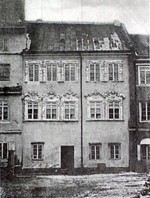 LUBLIN DOM SOBIESKICH w RYNKU POCZ. XXw.