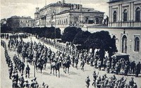 Książe Leopold von Bayern w Warszawie - defilada