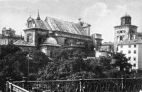WARSZAWA - " Kościół Bernardynów z XV w".