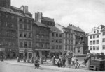 Warszawa. Markt mit Fuggerhaus