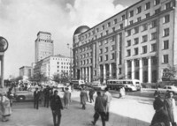Warszawa. Ulica Świętokrzyska.