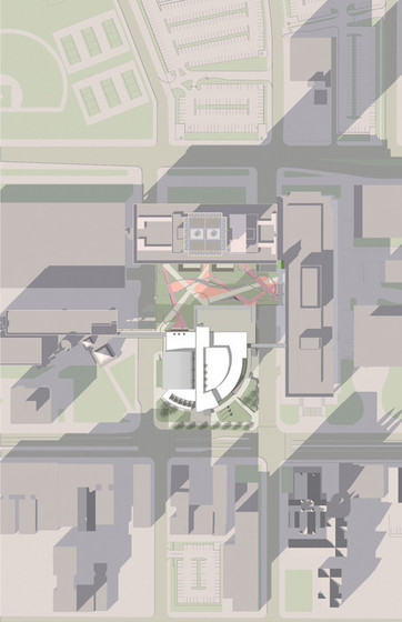 plan - Cleveland State University - Gwathmey Siegel & Associates Architects