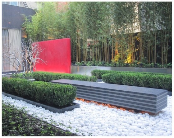Dziedziniec Intercontinental New York Times Square Hotel