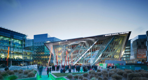 Grand Canal Theatre Studio Daniel Libeskind Ireland 