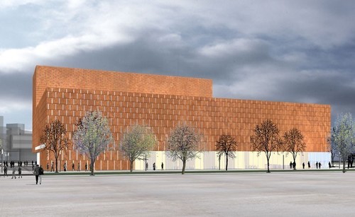 Biblioteka Uniwersytecka (Katowice), projekt: HS99; źródło: www.wallpaer.com