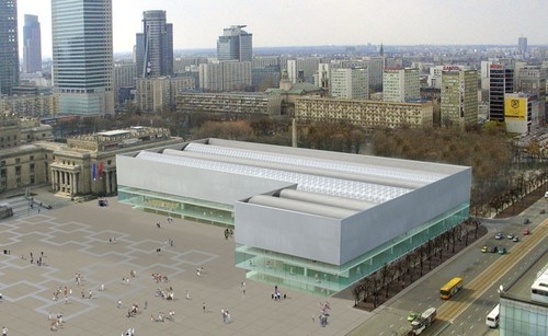 Muzem Sztuki Współczensej (Warszawa), projekt: Christian Kerez; źródło: www.wallpaper.com