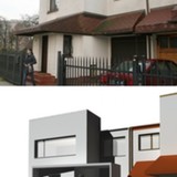 Stan istniejacy/ projektowany - front.