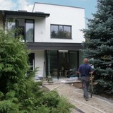Widok od ogrodu