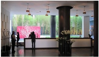 Dziedziniec Intercontinental New York Times Square Hotel