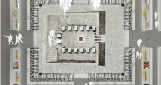 Projekt ekspozycji stałej Muzeum Historii Polski - II miejsce. Autorzy projektu: Studio Projektowe Piotr Govenlock oraz Bulanda, Mucha – ArchitekcI Sp. z o.o. (Polska)